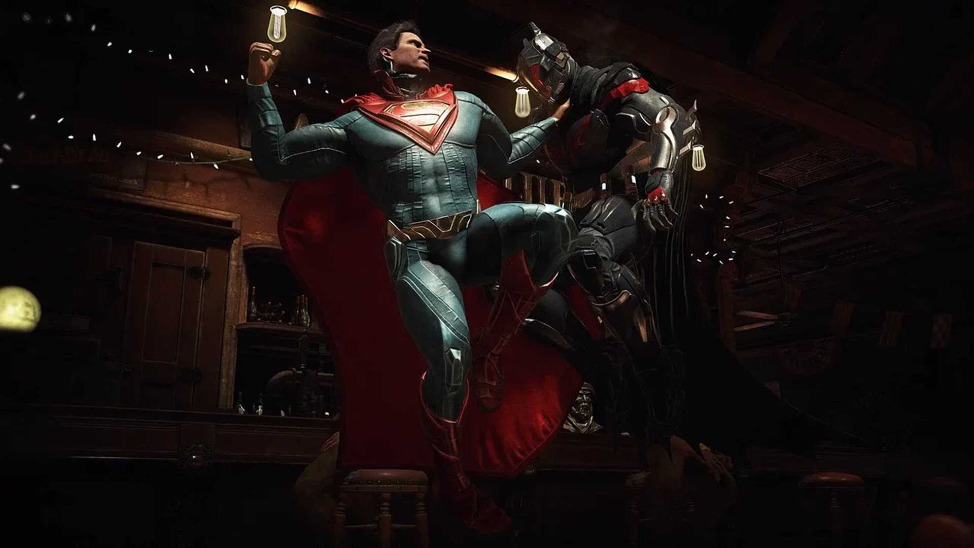 A screenshot of gameplay from Injustice 2