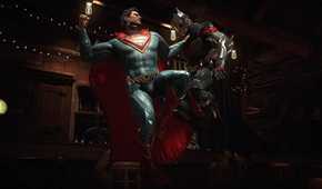 A screenshot of gameplay from Injustice 2
