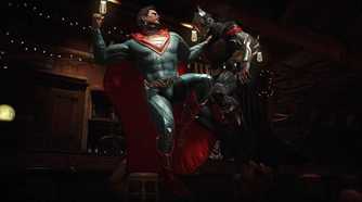 A screenshot of gameplay from Injustice 2
