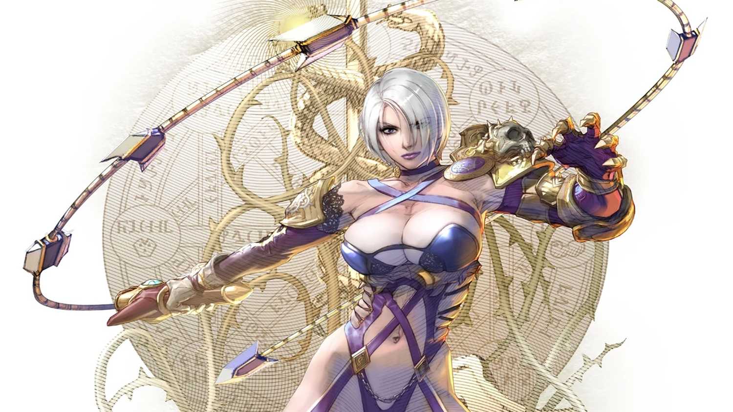 Promo character art for Ivy Valentine in Soulcalibur 6
