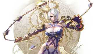 Promo character art for Ivy Valentine in Soulcalibur 6