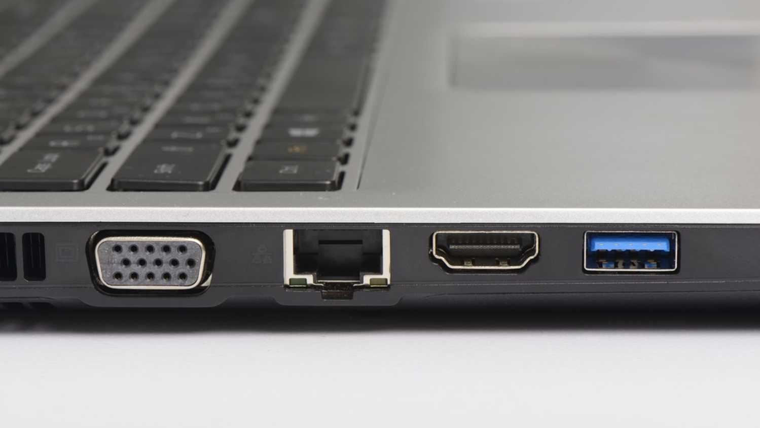 Old Laptop ports