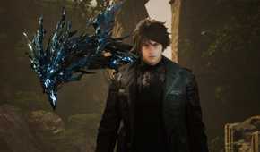 Image from Lost Soul Aside showing the protagonist with his metal dragon