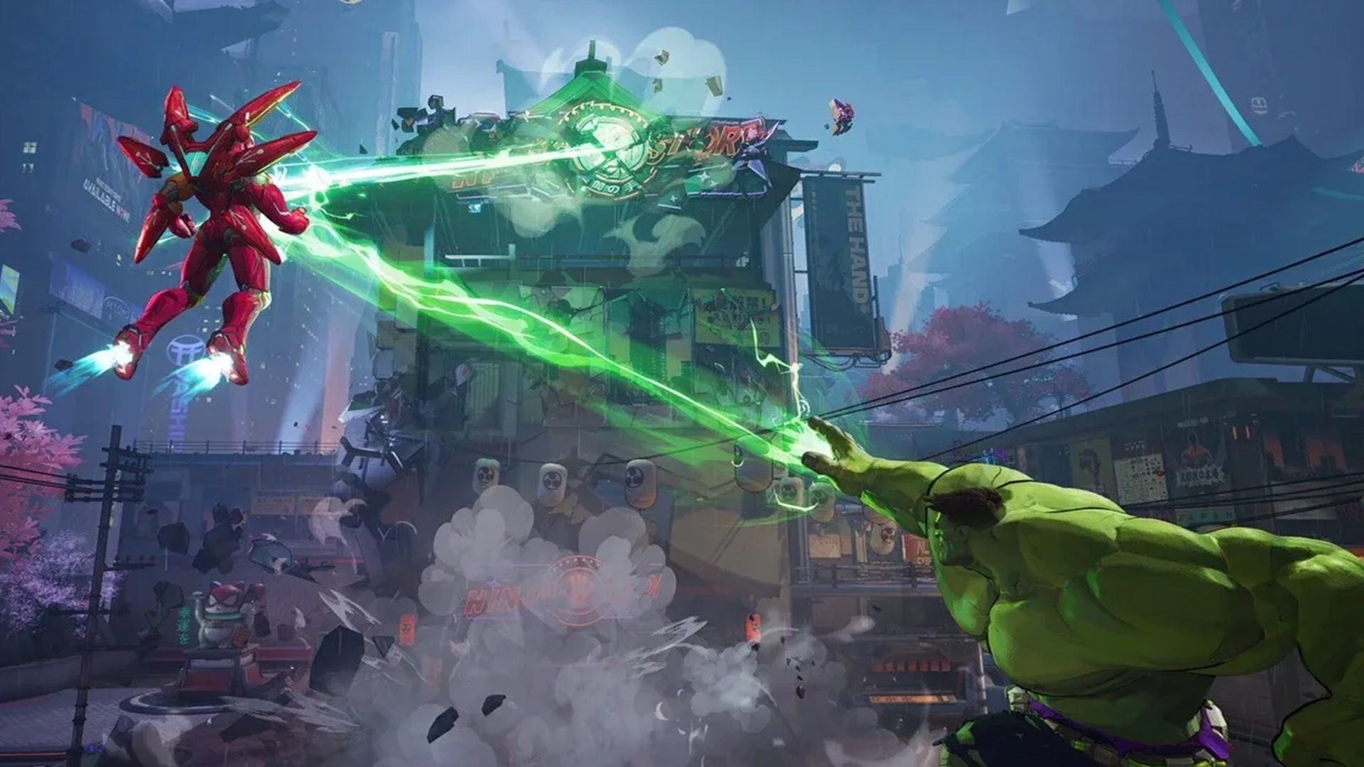 A screenshot of gameplay from Marvel Rivals