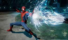 A screenshot of gameplay from Marvel vs Capcom Infinite