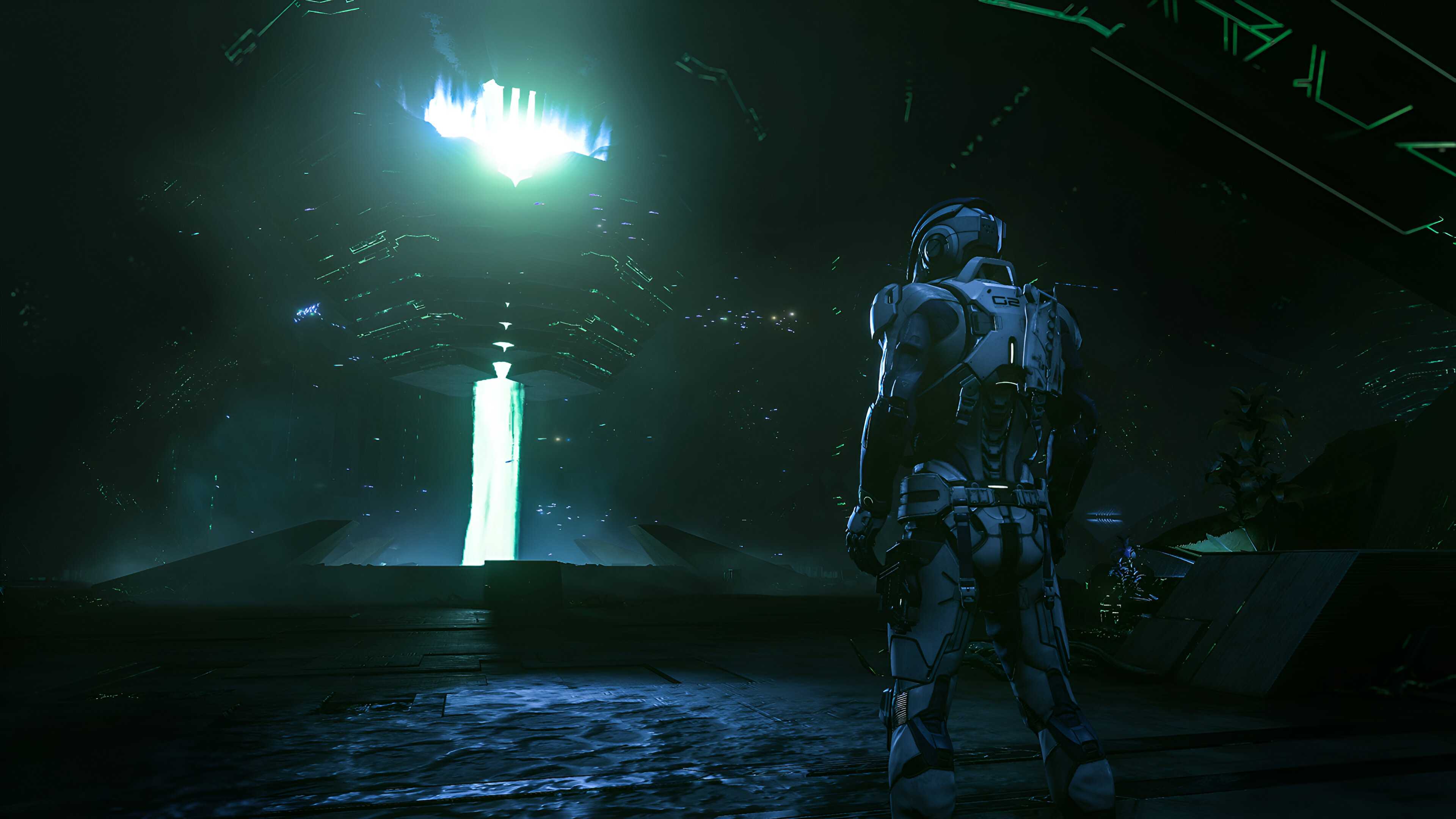 A screenshot from Mass Effect: Andromeda.