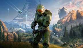 A promo shot for Halo Infinite