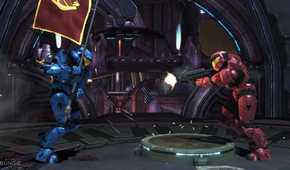 A screenshot of multiplayer from Halo 3