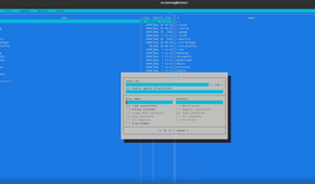 Midnight commander find file