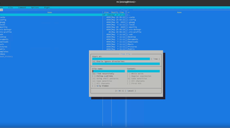 Midnight commander find file