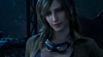 Eva with her biking goggles in Metal Gear Solid Delta: Snake Eater.