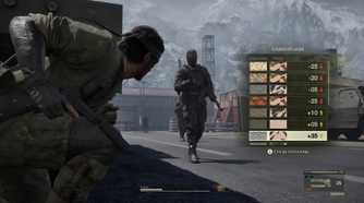 Naked Snake taking cover in Metal Gear Solid Delta: Snake Eater.