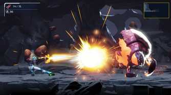 A screenshot of gameplay from Metroid Dread