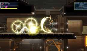 A screenshot of gameplay from Metroid Dread