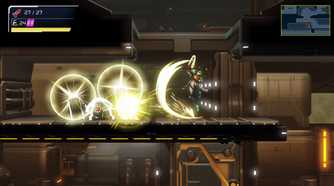 A screenshot of gameplay from Metroid Dread