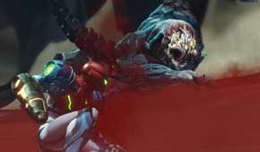 A screenshot of gameplay from Metroid Dread