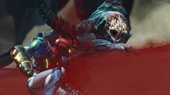 A screenshot of gameplay from Metroid Dread