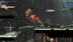 A screenshot of gameplay from Metroid Dread