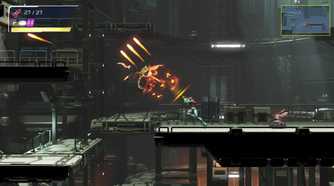 A screenshot of gameplay from Metroid Dread