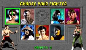 A screenshot of gameplay from Mortal Kombat