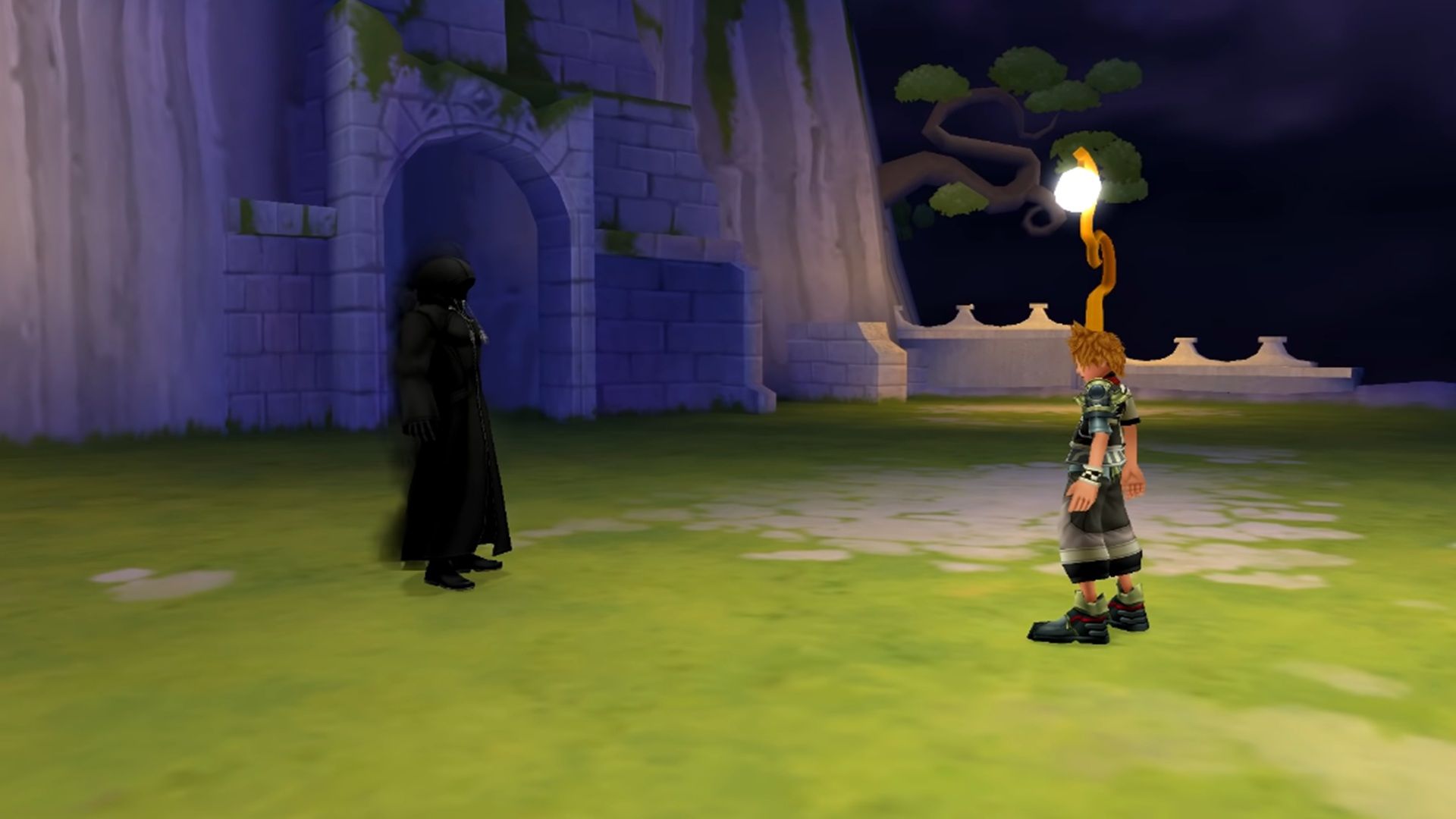 A screenshot of gameplay from Kingdom Hearts Birth by Sleep.