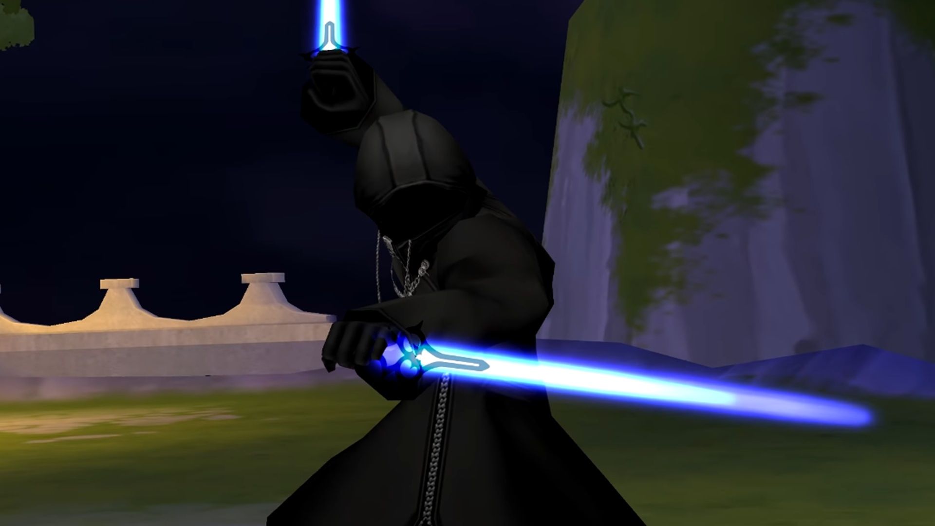 A screenshot of gameplay from Kingdom Hearts Birth by Sleep.
