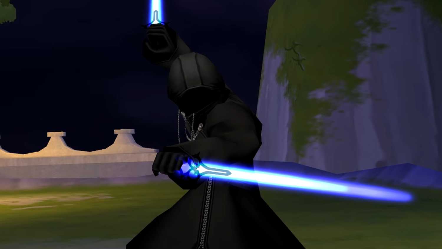 A screenshot of gameplay from Kingdom Hearts Birth by Sleep.