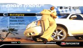 A screenshot of gameplay from NBA Ballers