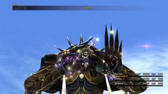 A screenshot of gameplay from Final Fantasy X.