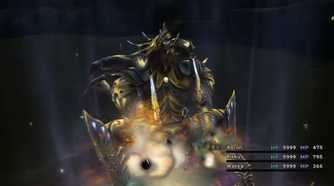 A screenshot of gameplay from Final Fantasy X.