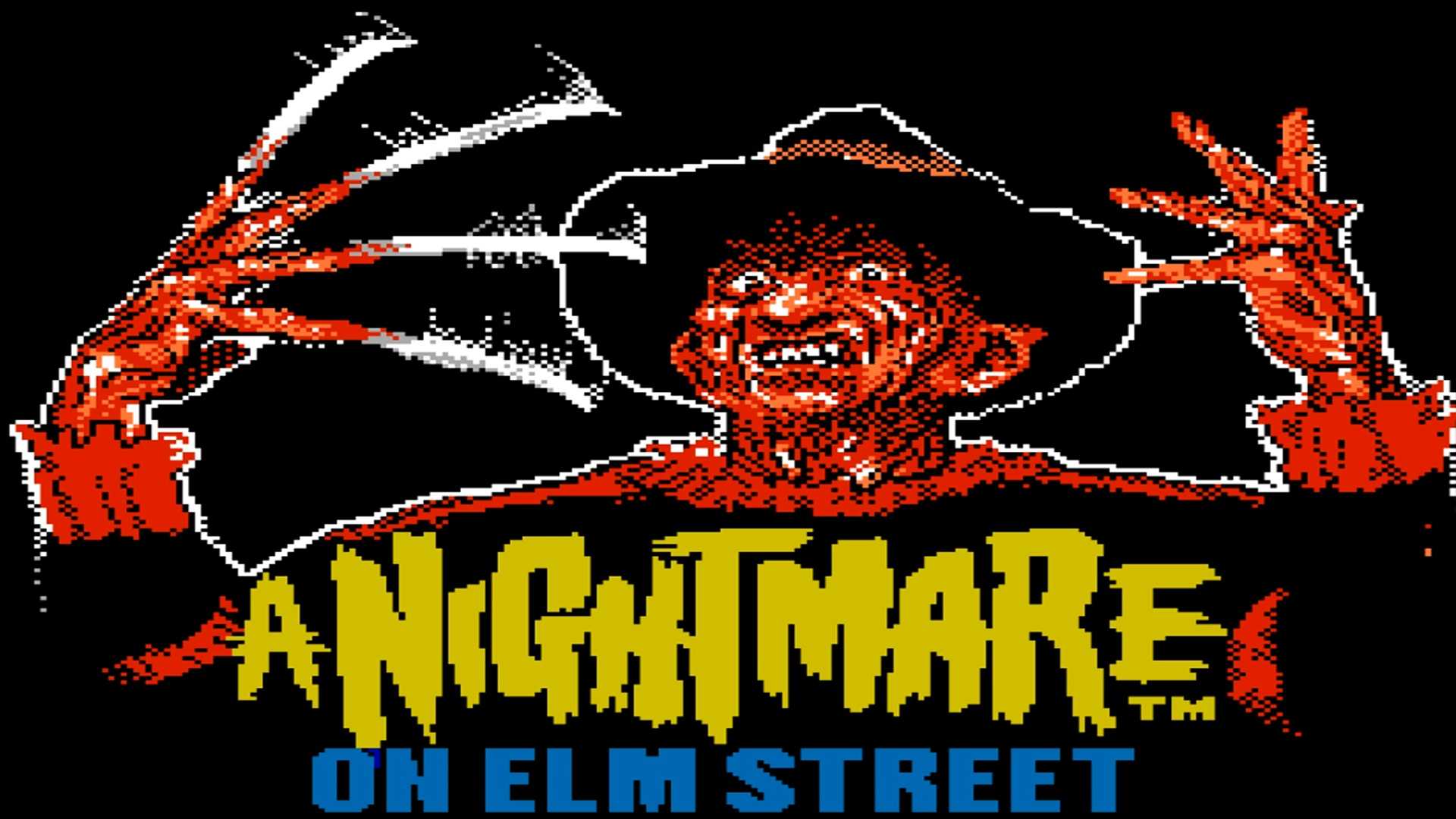A screenshot of gameplay from A Nightmare on Elm Street.