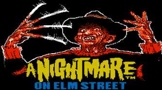 A screenshot of gameplay from A Nightmare on Elm Street.