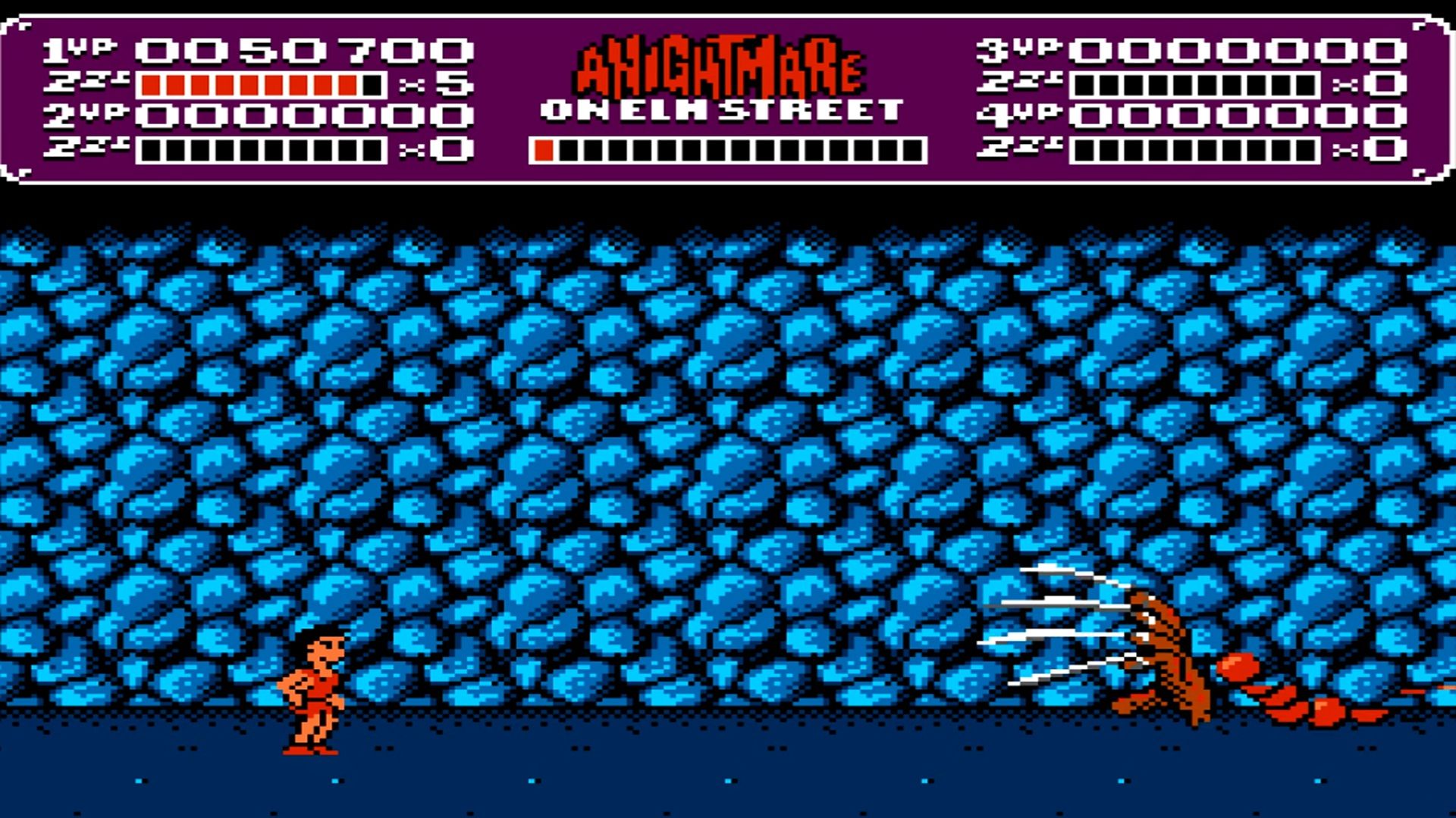 A screenshot of gameplay from A Nightmare on Elm Street.