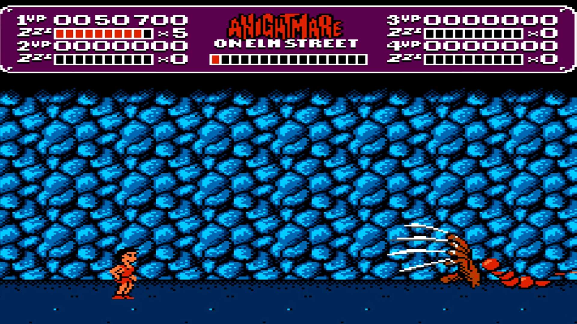 A screenshot of gameplay from A Nightmare on Elm Street.