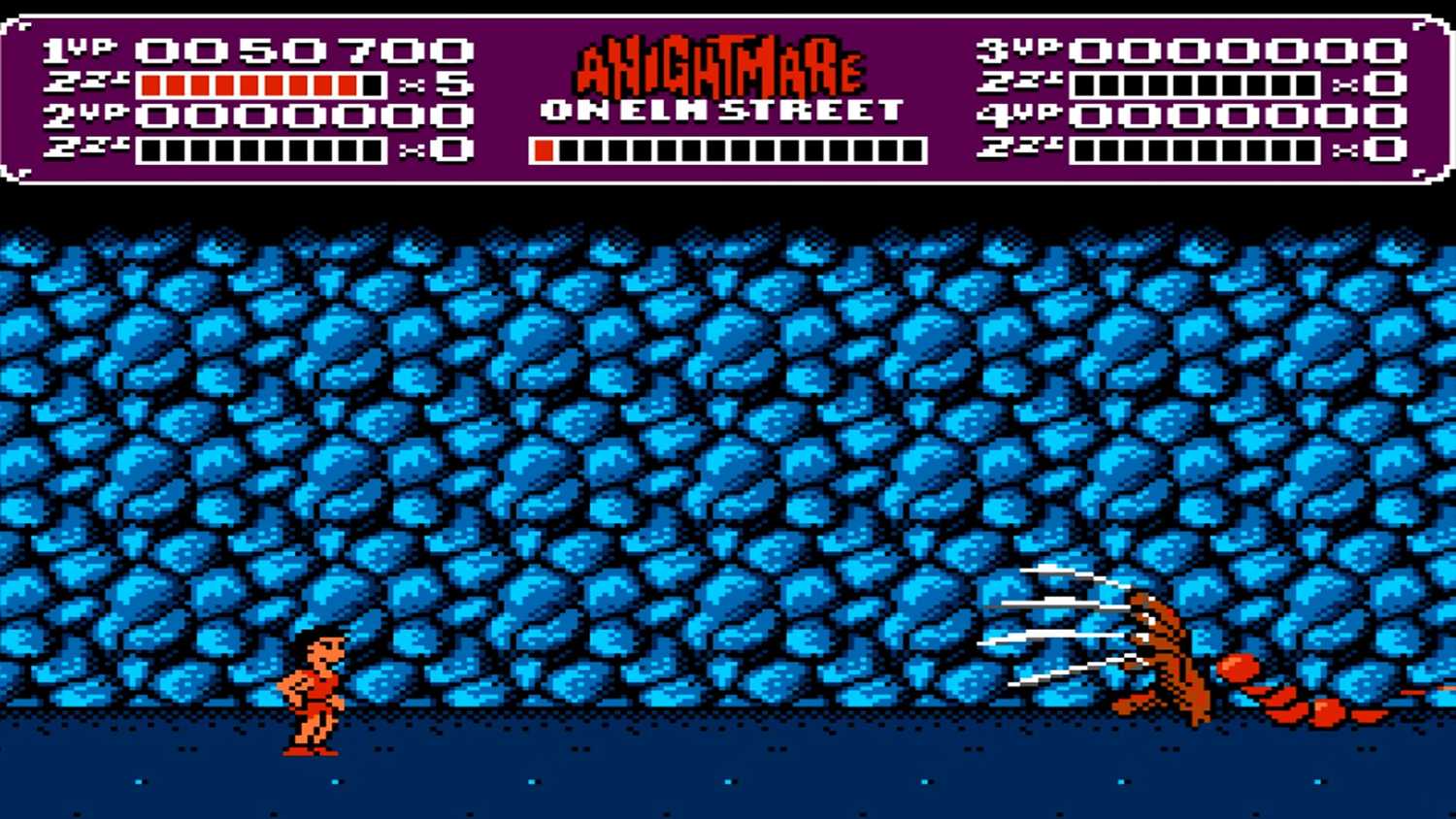 A screenshot of gameplay from A Nightmare on Elm Street.
