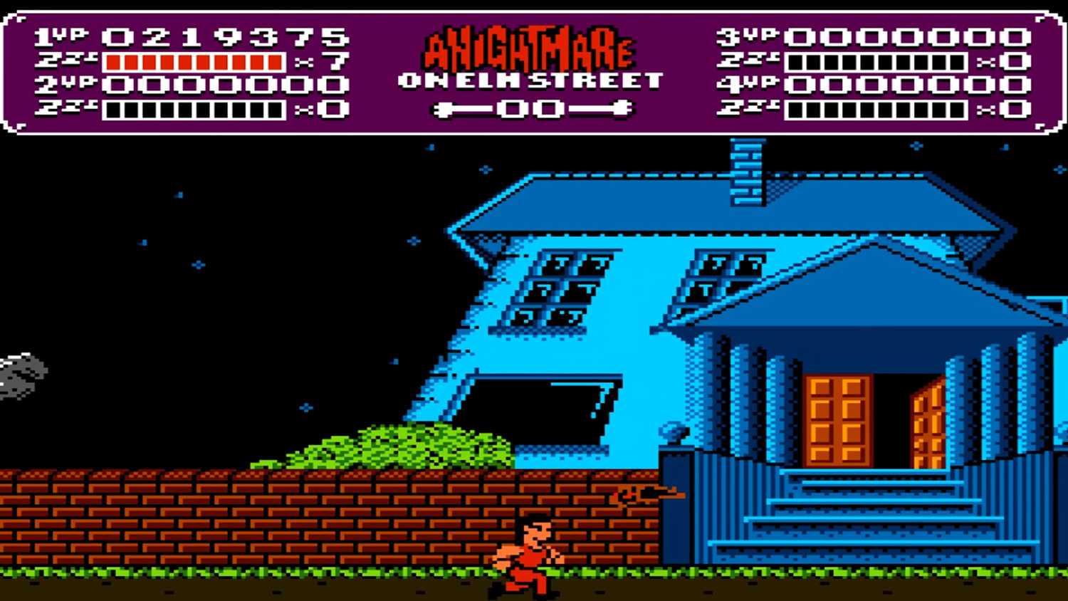 A screenshot of gameplay from A Nightmare on Elm Street.