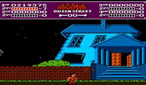 A screenshot of gameplay from A Nightmare on Elm Street.