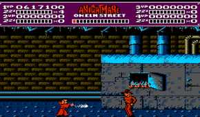 A screenshot of gameplay from A Nightmare on Elm Street.