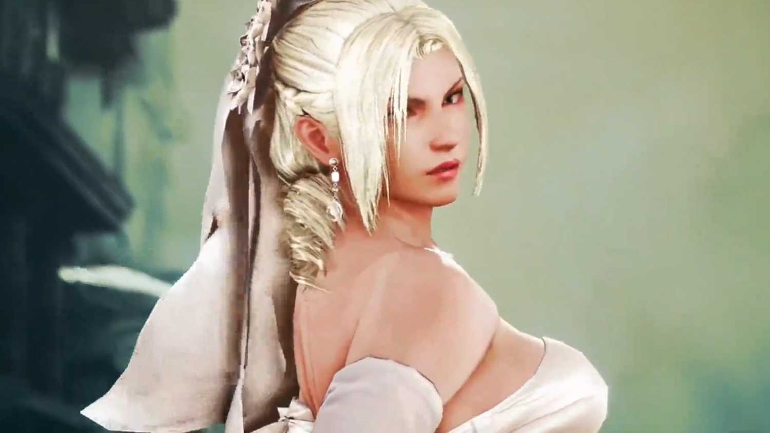 A shot from the reveal trailer for Nina in Tekken 7