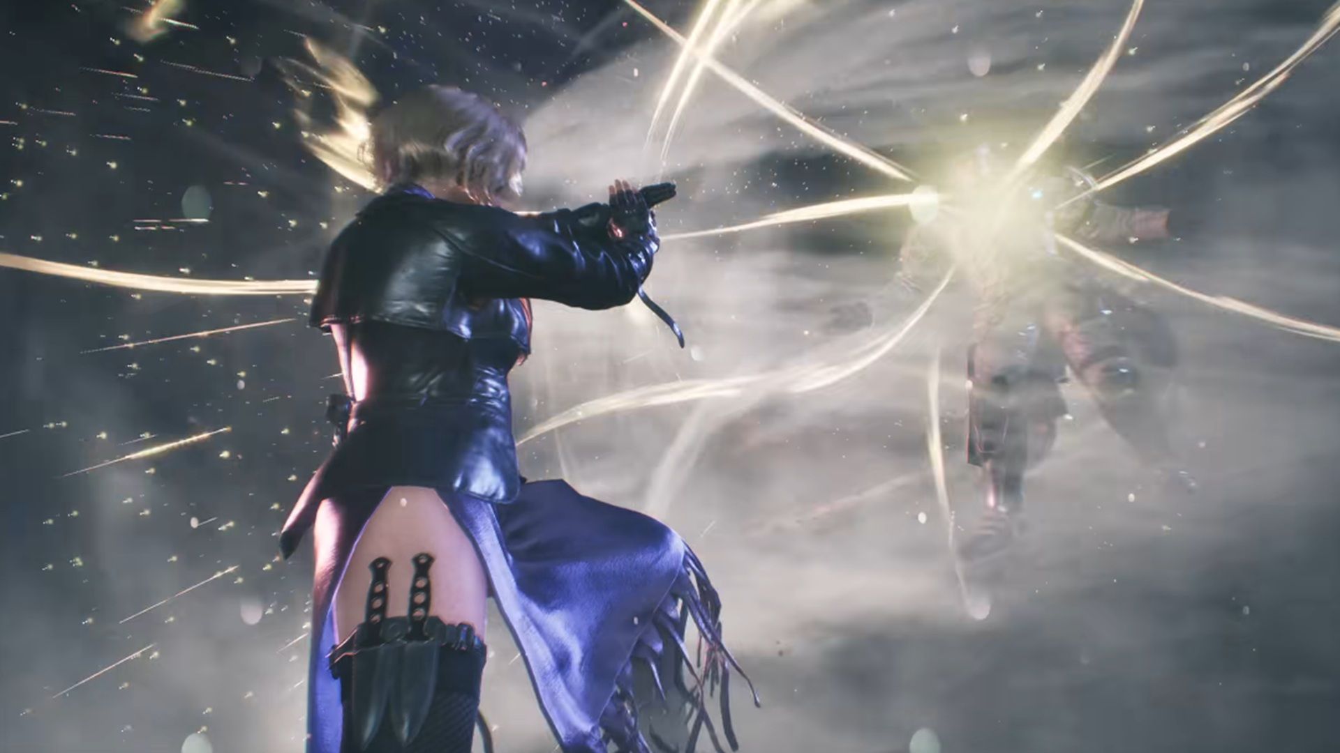 A shot from the reveal trailer of Nina in Tekken 8.
