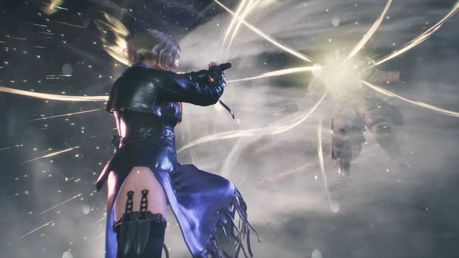A shot from the reveal trailer of Nina in Tekken 8.