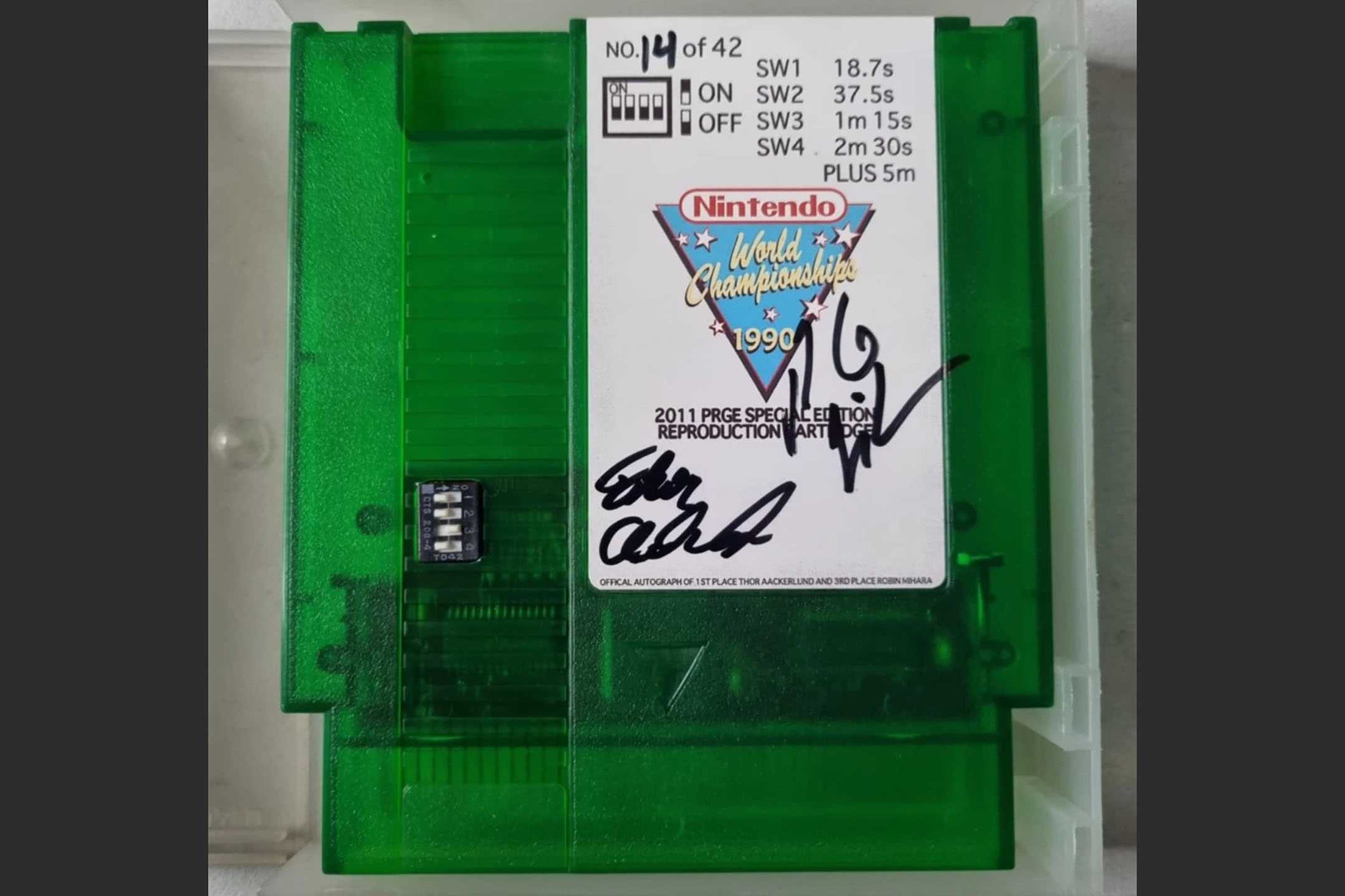 Nintendo World Championships 2011 NES - Retrousb Reproduction Cartridge
