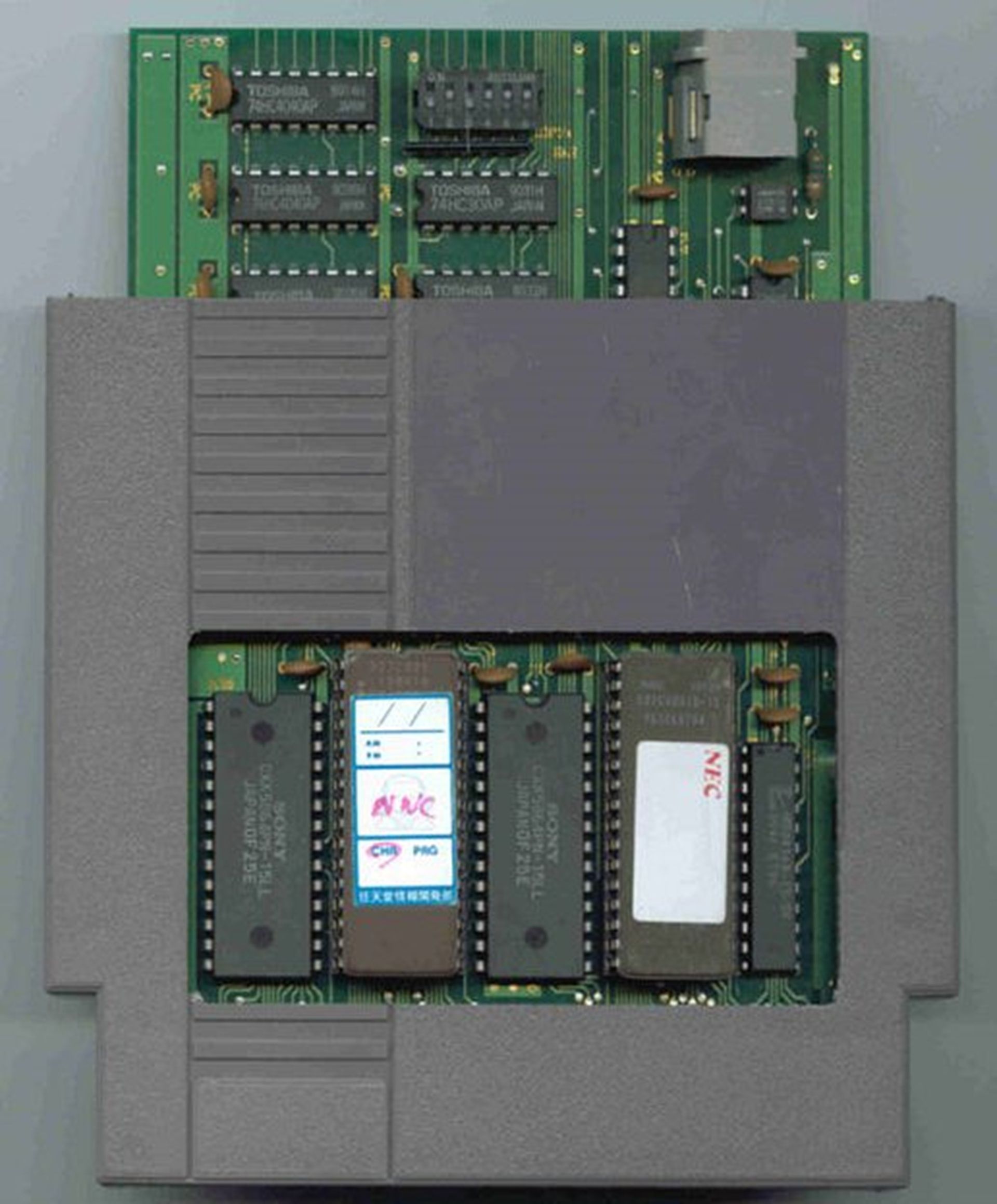 A picture of the cartridge for the Nintendo Campus Challenge.