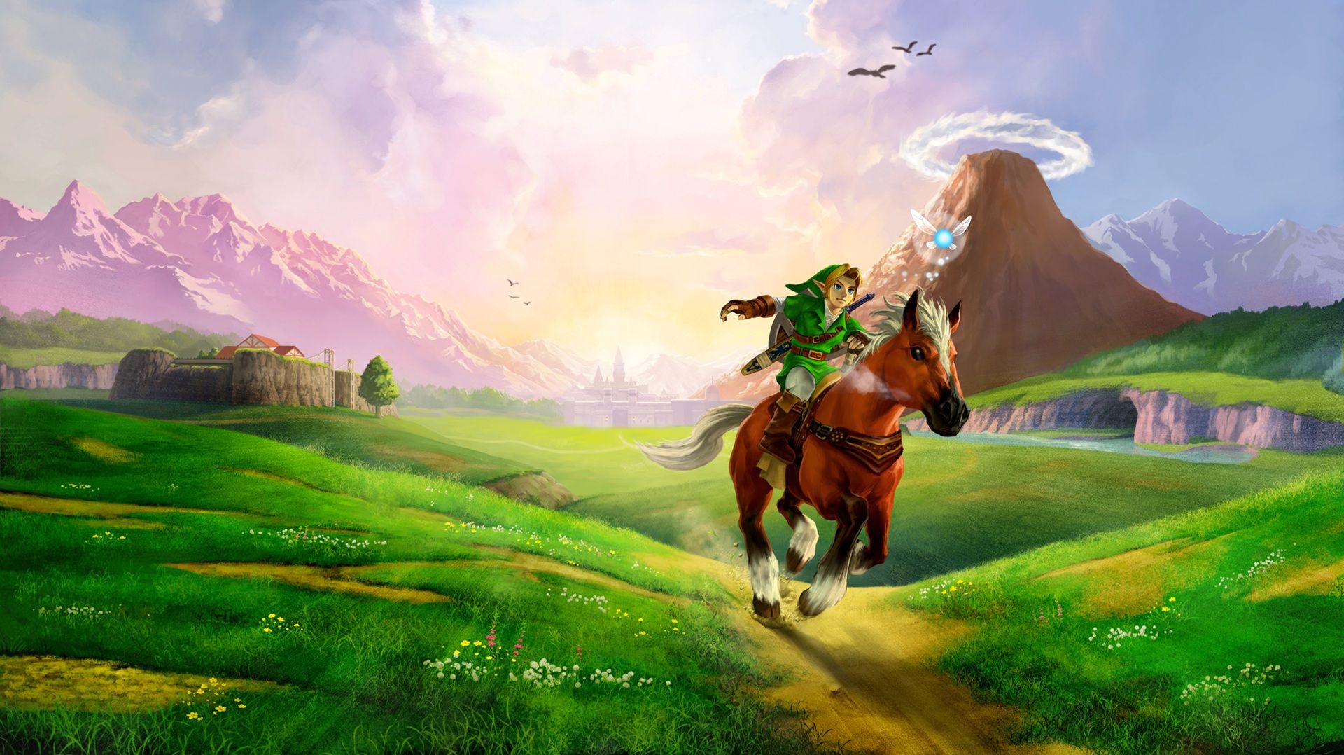 Promo are for The Legend of Zelda: Ocarina of Time