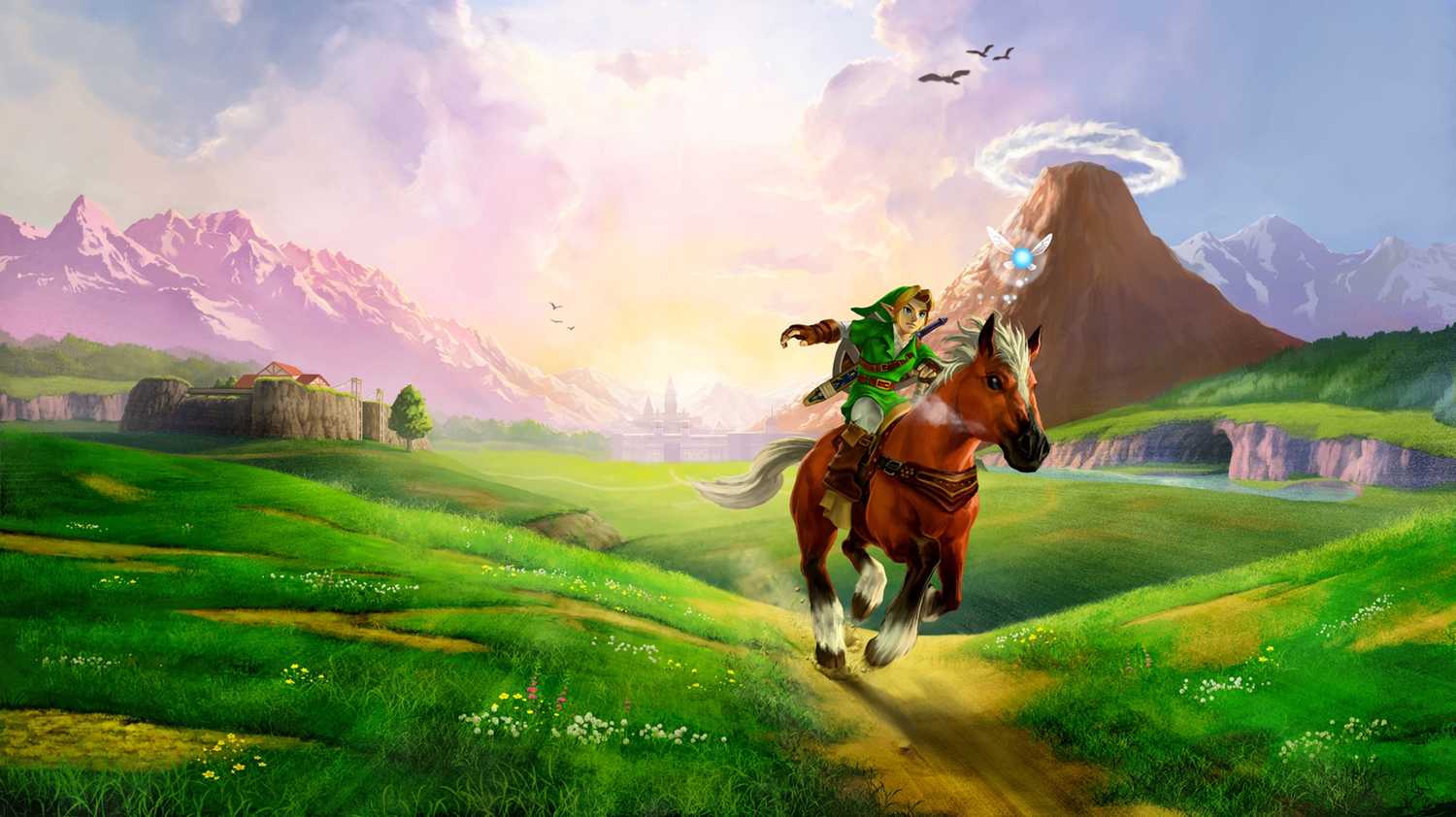 Promo are for The Legend of Zelda: Ocarina of Time