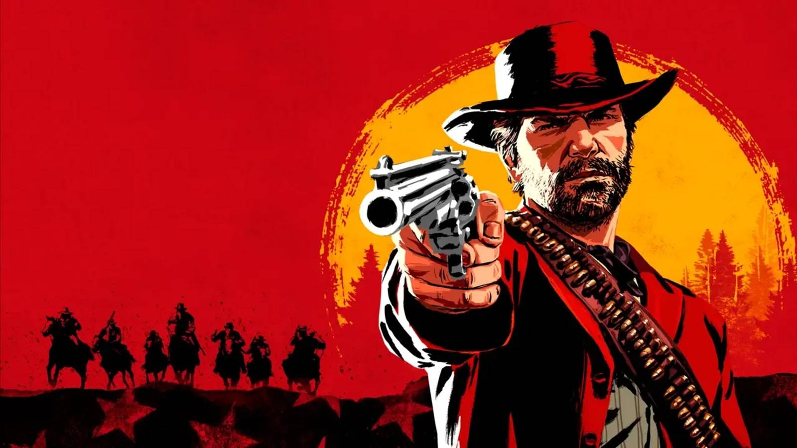 The box art and promo image for Red Dead Redemption 2.