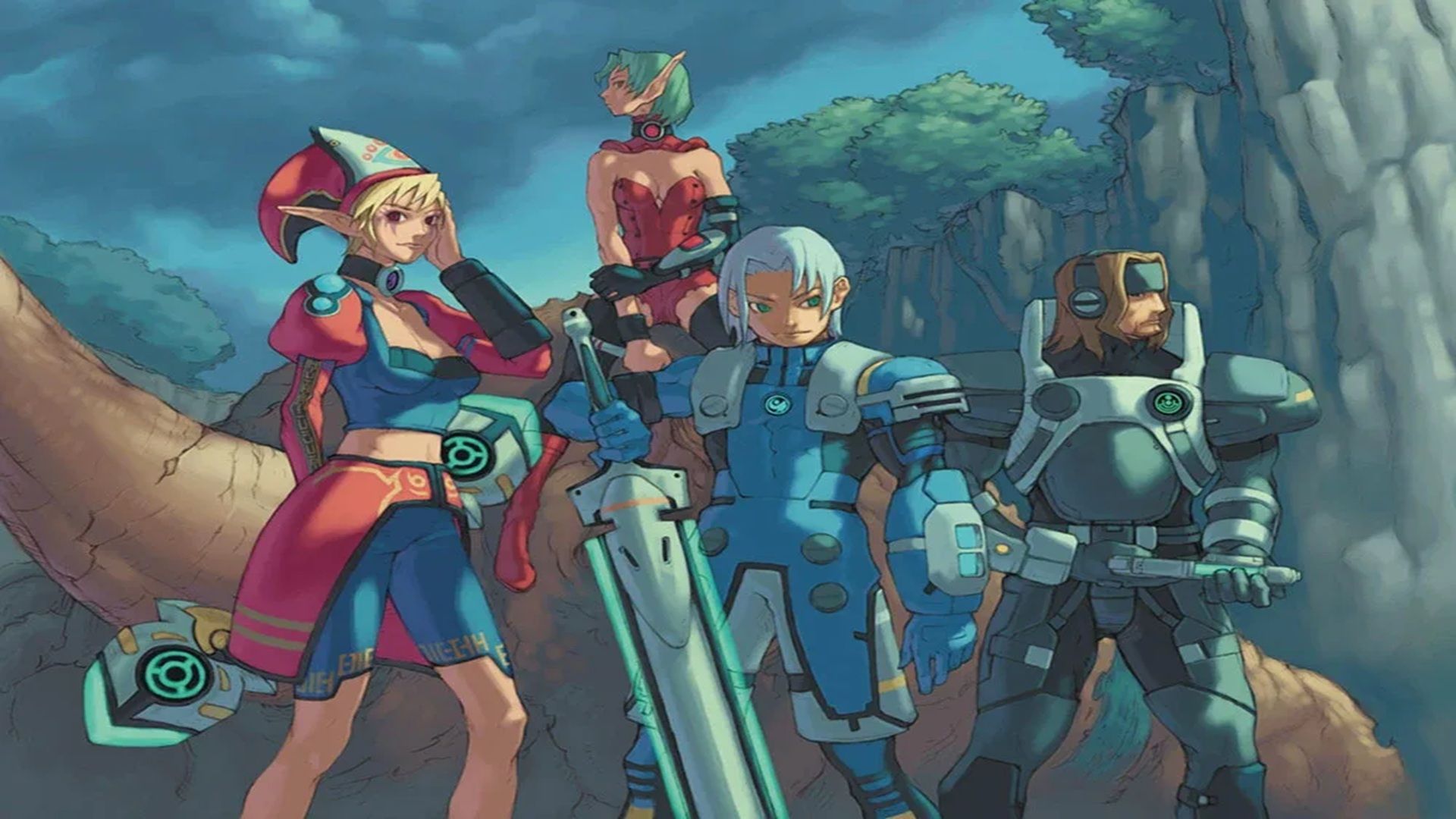 Prom artwork from Phantasy Star Online