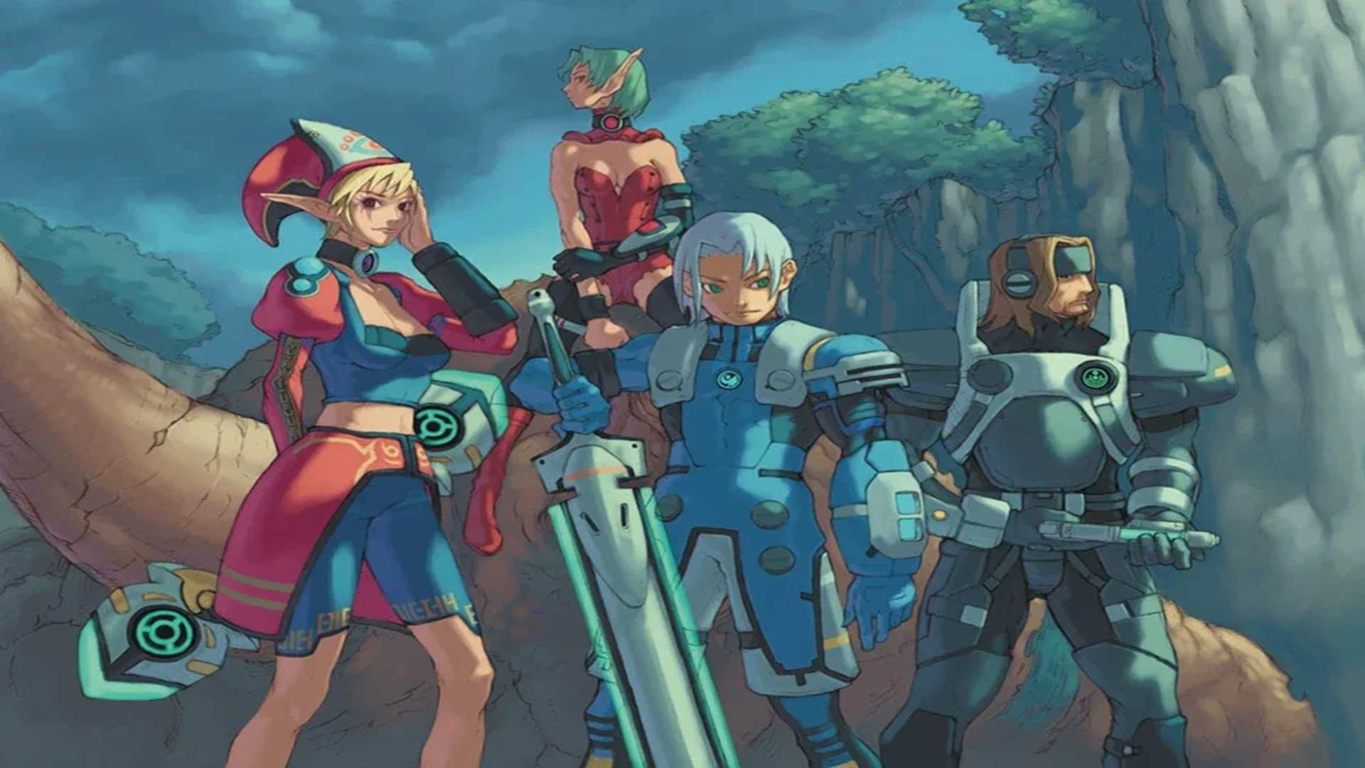 Prom artwork from Phantasy Star Online