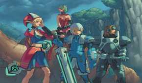 Prom artwork from Phantasy Star Online