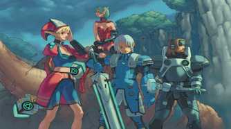 Prom artwork from Phantasy Star Online